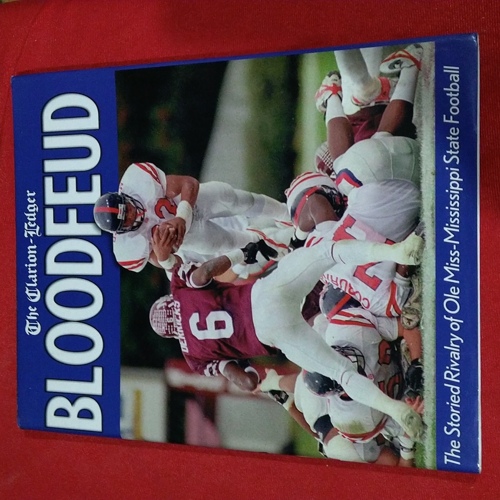 Vintage Bloodfeud Ole Miss-Miss St. Football HB Book